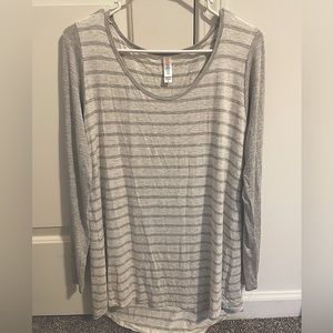 LuLaRoe “Simply Comfortable” Long-Sleeve Shirt